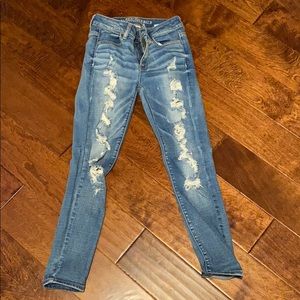 AE distressed jeans